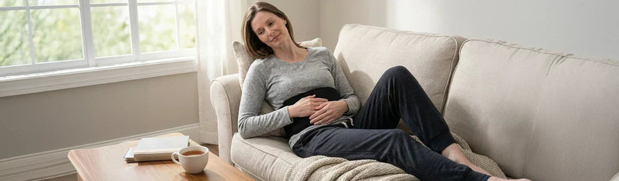 will a heating pad help stomach pain​