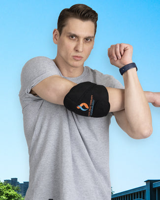 Tennis Elbow Treatment and Golfer’s Elbow Treatment with a Moist Heating Pad