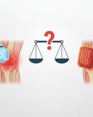 what's better for swelling ice or heat