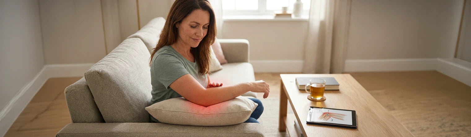 heating pad for elbow bursitis