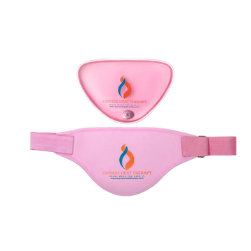 Pink Heating Pad for Cramps
