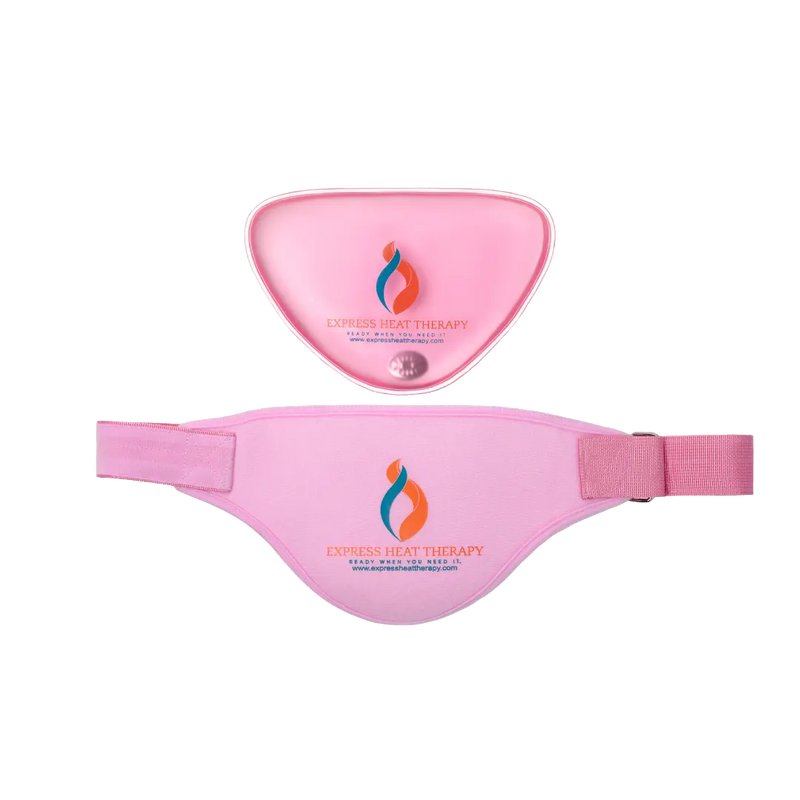 Pink Heating Pad for Cramps

